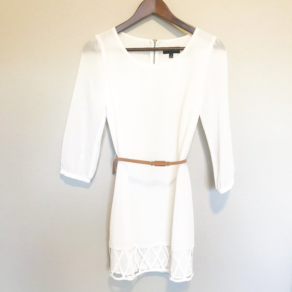 MY MICHELLE Belted Mini Dress